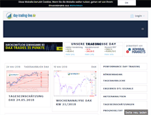 Tablet Screenshot of day-trading-live.de